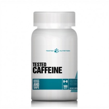 Caffeine 100 tablets 200mg Tested Nutrition